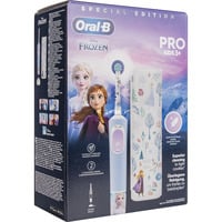Braun Vitality Pro Frozen Niño Cepillo dental oscilante Negro, Gris, Cepillo de dientes eléctrico celeste/blanco, Niño, Cepillo dental oscilante, Pulso, Negro, Gris, 2 min, Negro