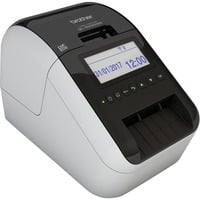Brother QL-820NWBC impresora de etiquetas Térmica directa Color 300 x 300 DPI 176 mm/s Inalámbrico y alámbrico Ethernet DK Wifi Bluetooth negro/blanco, DK, Térmica directa, 300 x 300 DPI, 176 mm/s, Color, Inalámbrico y alámbrico