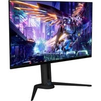 GIGABYTE Monitor de juegos OLED AORUS FO32U2P de 32” - 3840 x 2160 (UHD), 240Hz, 0.03ms, 250 cd/m², KVM, FreeSync Premium Pro, DisplayHDR True Black 400, DisplayPort 2.1, Monitor de gaming negro, 240Hz, 0.03ms, 250 cd/m², KVM, FreeSync Premium Pro, DisplayHDR True Black 400, DisplayPort 2.1, 80 cm (31.5"), 3840 x 2160 Pixeles, 4K Ultra HD, OLED, 0,03 ms, Negro