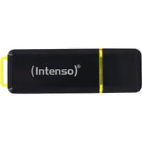Intenso High Speed Line unidad flash USB 128 GB USB tipo A 3.2 Gen 1 (3.1 Gen 1) Negro, Amarillo, Lápiz USB negro/Amarillo, 128 GB, USB tipo A, 3.2 Gen 1 (3.1 Gen 1), 250 MB/s, Tapa, Negro, Amarillo