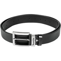 Makita Cinturón de cuero negro Talla M, Cinturón para herramientas negro