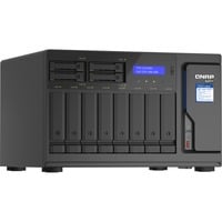 QNAP TVS-h1288X NAS Torre Intel® Xeon® W-1250 16 GB DDR4 0 TB QuTS hero Negro NAS, Torre, Intel® Xeon®, W-1250, 16 GB, DDR4