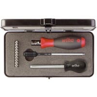 Wiha Juego de destornilladores de torque TorqueVario-S negro/Rojo