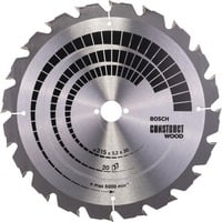 Bosch 2 608 640 691 hoja de sierra circular 31,5 cm 1 pieza(s) Madera para construcción, 31,5 cm, 3 cm, 2,2 mm, 3,2 mm, 7/42