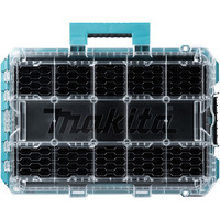 Makita P-91045, Caja de herramientas azul/Transparente