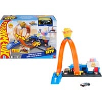 Mattel City JBM71 vehículo de juguete, Juego de construcción Pista de vehículos de juguete, 4 año(s), Plástico, Multicolor