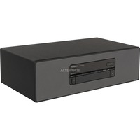 Panasonic SC-DM504EG-K sistema de audio para el hogar Microcadena de música para uso doméstico 40 W Negro, Equipo compacto negro, Microcadena de música para uso doméstico, Negro, 1 discos, 40 W, De 1 vía, 8 Ω