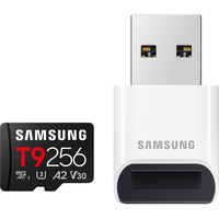 Samsung T9 microSDXC 256 GB, Tarjeta de memoria negro