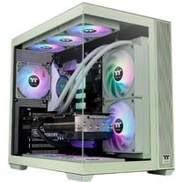 Thermaltake View 380 TG ARGB, Cajas de torre verde claro
