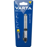 Varta -LEDPL Linternas Bolígrafo linterna, Plata, Aluminio, LED, 1 lámpara(s), 3 lm