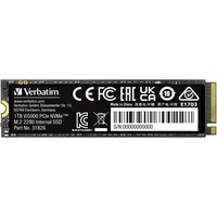 Verbatim Vi5000 1 TB M.2 PCI Express 4.0 NVMe 3D NAND, Unidad de estado sólido 1 TB, M.2, 5000 MB/s