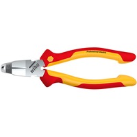 Wiha Alicates de instalación TriCut Professional electric, Alicates pelacables rojo/Amarillo