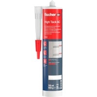 fischer Adhesivo de montaje High Tack AC 310ml crema blanca, Pegamento blanco