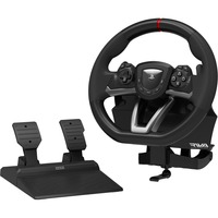 HORI Racing Wheel APEX Negro Volante + Pedales PC, PlayStation 4, PlayStation 5 negro, Volante + Pedales, PC, PlayStation 4, PlayStation 5, 270°, Alámbrico, Negro, Cable