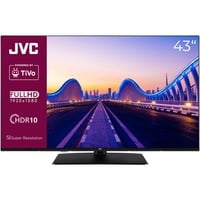 JVC LT-43VF5355 Televisor 109,2 cm (43") HD Smart TV Wifi Negro 250 cd / m², Televisor LED negro, 109,2 cm (43"), 1920 x 1080 Pixeles, HD, Smart TV, Wifi, Negro