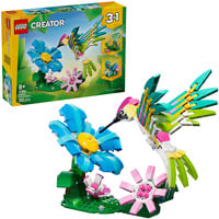 LEGO Creator 3-en-1 Animales Salvajes: Colibrí Colorido, Juegos de construcción 
