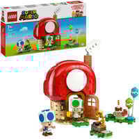LEGO Fiesta en la casa de Toad, Juegos de construcción Juego de construcción, 7 año(s), Plástico, 276 pieza(s), 498 g