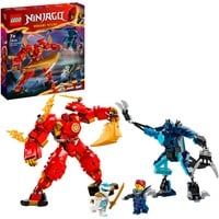 LEGO Meca Elemental del Fuego de Kai, Juegos de construcción Juego de construcción, 7 año(s), Plástico, 322 pieza(s), 484 g