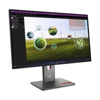 Lenovo ThinkVision P27Q-40 pantalla para PC 68,6 cm (27") 2560 x 1440 Pixeles Quad HD LED Negro, Monitor LED negro, 68,6 cm (27"), 2560 x 1440 Pixeles, Quad HD, LED, 6 ms, Negro