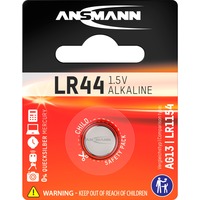 Ansmann Alkaline Battery LR 44 Batería de un solo uso Alcalino Batería de un solo uso, Alcalino, 1,5 V, 1 pieza(s), LR 44