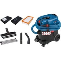 Bosch GAS 35 H AFC Professional Negro, Azul, Rojo 35 L 1200 W, Aspiradora en húmedo y en seco azul/Negro, Seca y húmeda, Negro, Azul, Rojo, H, 35 L, 23 L, 19,2 L