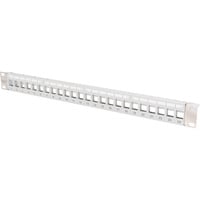 Digitus Panel de parcheo modular, 24 puertos, sin equipar, Patch Panel gris