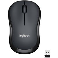 Logitech M220 Silent ratón Oficina Ambidextro RF inalámbrico Óptico 1000 DPI gris, Ambidextro, Óptico, RF inalámbrico, 1000 DPI, Carbón vegetal