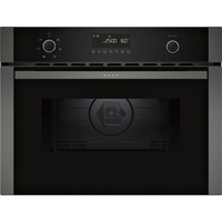 Neff N 50 C1AMG84G1 horno 44 L 3350 W Negro, Grafito, Microondas grafito/Gris, Pequeño, Horno eléctrico, 44 L, 3350 W, 44 L, Multitech