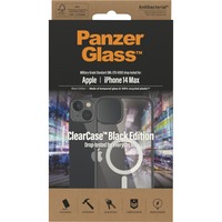 PanzerGlass 0415, Funda para teléfono móvil transparente/Negro