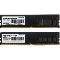 Patriot Signature PSD432G3200K módulo de memoria 32 GB 2 x 16 GB DDR4 3200 MHz, Memoria RAM negro, 32 GB, 2 x 16 GB, DDR4, 3200 MHz, 288-pin DIMM
