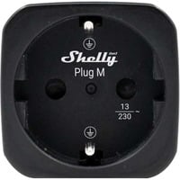 Shelly Plug M Gen3, Portátil negro