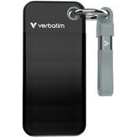 Verbatim Pocket SSD 1 TB USB Tipo C 3.2 Gen 2 (3.1 Gen 2) Negro, Gris, Unidad de estado sólido negro/Gris, 1 TB, USB Tipo C, 3.2 Gen 2 (3.1 Gen 2), 1000 MB/s, 10 Gbit/s, Negro, Gris
