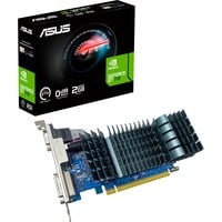 ASUS GT710-SL-2GD5-BRK-EVO NVIDIA GeForce GT 710 2 GB GDDR5, Tarjeta gráfica GeForce GT 710, 2 GB, GDDR5, 64 bit, 3840 x 2160 Pixeles, PCI Express 2.0