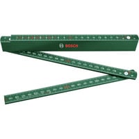 Bosch Regla plegable de madera 2m, Bar verde