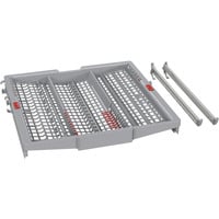 Bosch SGZ6DX04 pieza y accesorio de lavavajillas Gris Cajón gris/Rojo, Cajón, Gris, 1,57 kg, 665 mm, 700 mm, 70 mm