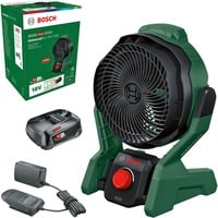 Bosch UniversalFan 18V-1000, Ventilador verde/Negro