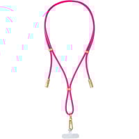 Intenso Cell Phone Charging Lanyard 7991004, Cable rosa neón