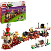 LEGO El tren expreso Bowser, Juegos de construcción Juego de construcción, 9 año(s), Plástico, 1392 pieza(s), 2,16 kg