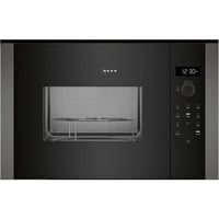 Neff HLAGD53G0 microondas Grafito Microondas combinado Integrado 25 L 900 W negro/Gris, Integrado, Microondas combinado, 25 L, 900 W, Pantalla incorporada, LED