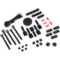 Sharkoon OfficePal Organizador de Cables, Administración de cables negro