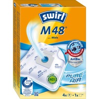 Swirl M 48 Accesorios y suministros de vacío, Bolsas de aspiradora Azul, Blanco, Amarillo, 4 pieza(s), 1 pieza(s)