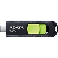 ADATA ACHO-UC300-32G-RBK/GN, Lápiz USB negro/Verde