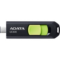ADATA UC300 32 GB, Lápiz USB negro/Verde