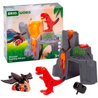 BRIO Volcán Dinosaurio Mundial con Función de Erupción, Ferrocarril 