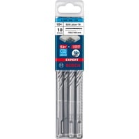 Bosch Expert Broca para martillo SDS plus-7X, Taladro Martillo perforador, Hammer drill bit, 1 cm, 165 mm, Concreto, Piedra, 10 cm