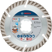 Bosch PRO Disco de corte de diamante X-LOCK MultiMaterial, Ø 125 mm, Hoja 
