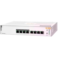 Hewlett Packard Enterprise Aruba Instant On 1830 8G 4p Class4 PoE 65W Gestionado L2 Gigabit Ethernet (10/100/1000) Energía sobre Ethernet (PoE) 1U, Interruptor/Conmutador Gestionado, L2, Gigabit Ethernet (10/100/1000), Energía sobre Ethernet (PoE), Montaje en rack, 1U