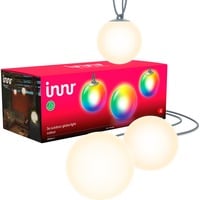 INNR Pack de 3 luces globulares inteligentes para exteriores de color, Luz de LED 