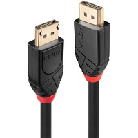 Lindy 41081 cable DisplayPort 20 m Negro negro, 20 m, DisplayPort, DisplayPort, Macho, Macho, 3840 x 2160 Pixeles