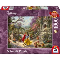 Schmidt Spiele Thomas Kinkade Studios: Painter of Light - Disney Blancanieves - Baile con el Príncipe, Puzzle 